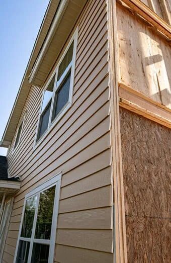 Vinyl Siding Repair X